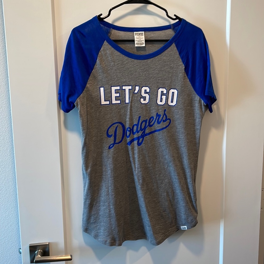 Los Angeles Dodger PINK Baseball Tee